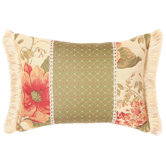 Brianza Pillow with Braid and Brush Fringe