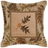 Woodland Pillow with Braid and Embroider