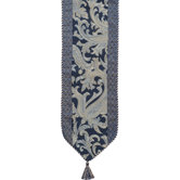 Hampton Table Runner with Cord and Tassels