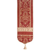 Bacara Table Runner with Cord, Braid and Tassels