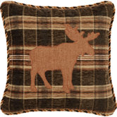 Woodland Pillow with Cordand Appliqu&eacute;
