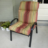 Outdoor High Back Chair Cushion