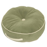 Hyatt Fabric Round Floor Pillow