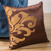 Fusion Decorative Pillow with Embroidery