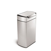 40 Litre Touch-Bar Bin