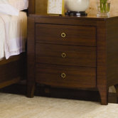 Mercer 3 Drawer Nightstand