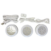 Undercabinet LED Puck Light (Pack of 3)