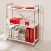 Adele Three Shelf Bookcase