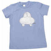 Car T Shirt in Blue