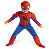 Spider-man Toddler Muscle Costume