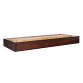 Ivory Campaign Modular Base in Distressed Bronzed Brass