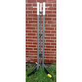 Hockey Stick Free Standing Coat Rack