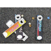 Recycled Snow Ski Bottle Opener