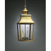 Sharon Two Candelabra Sockets Pagoda Hanging Lantern