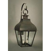 Stanfield 29" Two Candelabra Sockets Curved Top with Top Scroll Wall Lantern