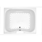 Dominica 48 x 60 x 23" Rectangular Air Jetted Bathtub