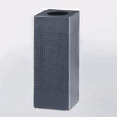 Designer Silhouettes Open Top Square Waste Receptacle