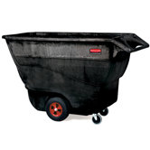 1250-lb Structural Foam Tilt Truck in Black