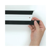 Hook and Loop Replacement Strips in Black