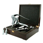 Quest Deluxe Corkscrew in Wood Gift Box