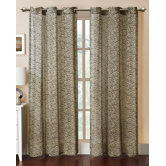 Georgette Bengal Printed Polyester Window Panel
