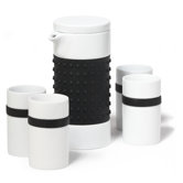 Ring Tea Pot with 4 Cups