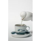 Ceramic Bird Creamer in White
