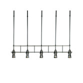 Erlenmeyer 5 Light Pendant