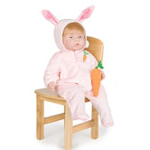 Bambini - 22" Soft Body Doll in Bunny Costume with Stuffed Carrot