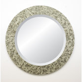 Moulin Rouge Cabriolet Round Wall Mirror