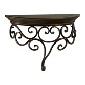 Small French Shelf in Grecian Gold