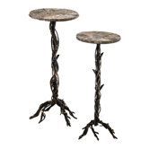 Rustico Twist Pedestal Plant Stand