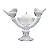 Glass Uccelli Votive