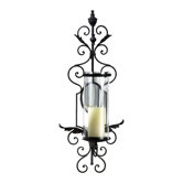 Iron and Glass Sonoma Wall Sconce