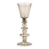 15" Madelynne Table Lamp in Smoked Gray