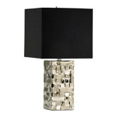 Java Table Lamp in Silver