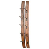 Small Fresno 5 Bottle Wall Mounted Wine Rack