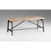 Laramie Iron and Wood Picnic Bench