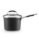 Gourmet Hard Anodized 3-qt. Saucepan with Lid