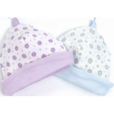 Twenty-Four Seven Reversible Hat in Blue Dots