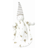Nature's Nursery Sleeping Doll Toy in Animal Print