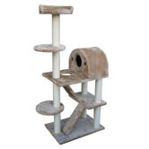 65" Phoenix Cat Tree in Beige