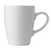 White Porcelain 13.5 oz. Mug (Set of 4)