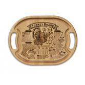 Specialty Item Oval Turkey Cutting Board