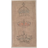 French Farmhouse 'Mille' Full Nursery Hand Painted Wall Art - French Crowns