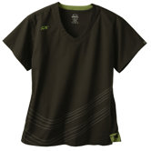 5633 2-Pocket MedFlex II Dual Swirl Top in Carbon Black