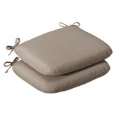 Outdoor Rounded Seat Cushion (Set of 2)