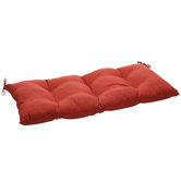 Outdoor Tufted Loveseat Cushion