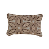 Lunar Polyester Corded Throw Pillow