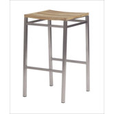Equinox 28.5" Outdoor Backless Bar Stool